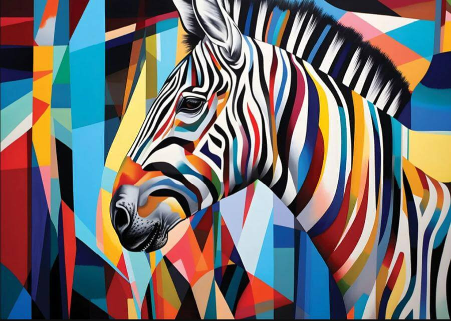 Yazz 3876 - Zebra - 1000 db-os puzzle