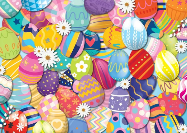 Brain Tree 2102099 - Candy Egg - 1000 db-os puzzle Brain Tree 2102099 - Candy Egg - 1000 db-os puzzle