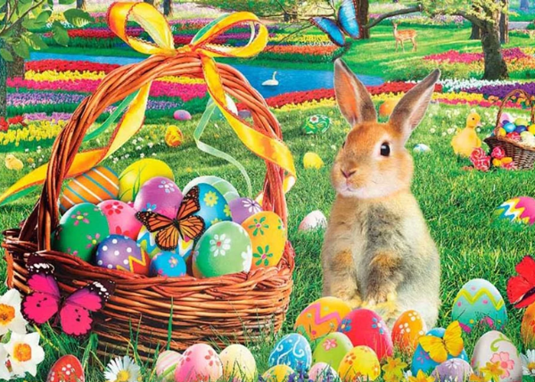 EuroGraphics 6000-5773 - Easter garden - 1000 db-os puzzle EuroGraphics 6000-5773 - Easter garden - 1000 db-os puzzle