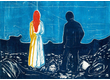 Bluebird 60129 - Edvard Munch - Two People: The Lonely Ones, 1899 - 1000 db-os Art by puzzle