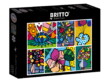 Bluebird 90023 Romero Britto - Collage: Flowers - 2000 db-os puzzle