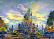 Bluebird 1000 db-os puzzle - Disney World Castle - Orlando- Floride- USA (90290)