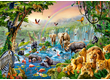 Castorland B-52141 - Folyó a dzsungelben - 500 db-os puzzle