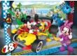 Clementoni 24481 - Mickey Mouse és barátai - Verseny - 24 db-os Maxi puzzle