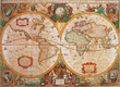 Clementoni 31229 - Antik térkép - 1000 db-os puzzle
