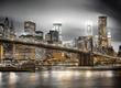 Clementoni 39366 - A Brooklyn híd éjjel, New York  - 1000 db-os puzzle