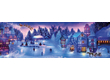 Clementoni 39582 - Karácsonyi álom - 1000 db-os Classic Christmas Collection Panoráma puzzle