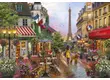 Clementoni 39705 - Virágok Párizsban - 1000 db-os Compact puzzle