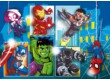 Clementoni 22703 - Marvel - Super Hero Adventures - többféle - 30 db-os Szuper színes maxi puzzle