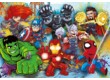 Clementoni 22703 - Marvel - Super Hero Adventures - többféle - 30 db-os Szuper színes maxi puzzle