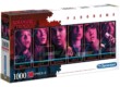 Clementoni 39548 - Panoráma puzzle - Stranger Things - 1000 db-os puzzle