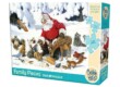 Cobble Hill 54605 - Santa Claus and Friends - 350 db-os Family puzzle