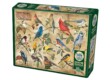 Cobble Hill 80024 - Popular Backyard Wild Birds North America - 1000 db-os puzzle