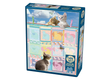 Cobble Hill 85092 - Quilted Kittens - 500 db-os puzzle