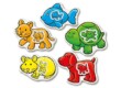 Educa 14864 -  Baby sziluett puzzle - Állatok - Teknőcös - 2,3,4 db-os puzzle