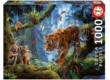 Educa 17662 - Tigrisek a dzsungelben - 1000 db-os puzzle