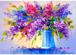 Enjoy Puzzle - 1696 - Bouquet of Lilacs in a Vase	1000	5949194016969 - 1000 db-os puzzle