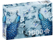Enjoy Puzzle - 1623 - Blue Peacocks - 1000 db-os puzzle