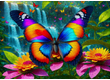 Enjoy Puzzle - 2135 - Butterfly in the Forest - 1000 db-os puzzle