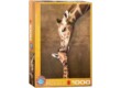 EuroGraphics 6000-0301- Giraffe Mother's Kiss - 1000 db-os puzzle