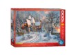 EuroGraphics 6000-0790 - Christmas Cottage, Dominic Davison - 1000 db-os puzzle