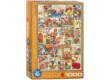 EuroGraphics 6000-0806 - Flowers - 1000 db-os puzzle