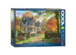 EuroGraphics 6000-0978 - The Blue Country House, Dominic Davison - 1000 db-os puzzle