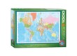 EuroGraphics 6000-1271 - Map of the World - 1000 db-os puzzle