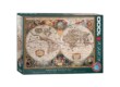 EuroGraphics 6000-1997 - Antique World Map - 1000 db-os puzzle