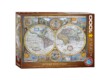 EuroGraphics 6000-2006 - Antique World Map - 1000 db-os puzzle