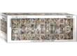 EuroGraphics 6010-0960 - Panoráma puzzle - The Sisitine Chapel Ceiling - 1000 db-os puzzle