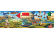 EuroGraphics 6010-5633 - Panoráma puzzle - The great race - 1000 db-os puzzle
