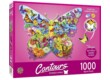 MasterPieces 72051 - Contours - Butterfly - 1000 db-os puzzle