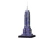 Ravensburger 12566 - Night Edition - Empire State Building - 216 db-os 3D puzzle