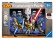 Ravensburger 13195 - Star Wars Lázadók - Harc a Birodalom ellen - 300 db-os XXL puzzle