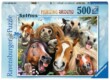 Ravensburger 14695 - Selfies - Mókás lovak - 500 db-os puzzle