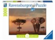Ravensburger 15159 - Nature Edition - Elefánt, Masai Mara Nemzeti Rezervátum - 1000 db-os puzzle
