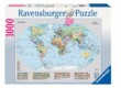 Ravensburger 15652 - Politikai világtérkép - 1000 db-os puzzle