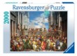 Ravensburger 16653 - Paolo Veronese - A kánai menyegző - 2000 db-os puzzle