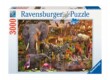 Ravensburger 17037 - Afrikai állatok - 3000 db-os puzzle