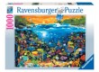 Ravensburger 19268 - Vízalatti móka - 1000 db-os puzzle