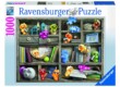 Ravensburger 19483 - Gelini - Könyvespolc - 1000 db-os puzzle