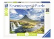 Ravensburger 19539 - Nature Edition - Kirkjufell vízesés, Izland - 1000 db-os puzzle