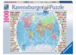  Ravensburger 19633 - Világtérkép - 1000 db-os puzzle