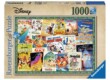 Ravensburger 19874 - Régi Disney poszterek - 1000 db-os puzzle