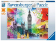 Ravensburger 16986 - Üdvözlet Londonból - 500 db-os puzzle