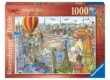 Ravensburger 16961 - Around the World in 80 days - 1000 db-os puzzle