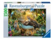 Ravensburger 17435 - A szavanna életre kel - 1500 db-os puzzle