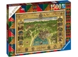 Ravensburger 16599 - Harry Potter - Roxforti térkép - 1500 db-os puzzle