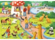 Ravensburger 07813 - Az állatkertben - 2 x 24 db-os puzzle